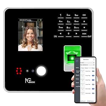【新品】‎NGTeco NG-K4 タイムレコーダー 指紋認証 日本語 Amazon.co.jp: NGTeco 指紋認証タイムレコーダー Wi-Fi対応 内蔵